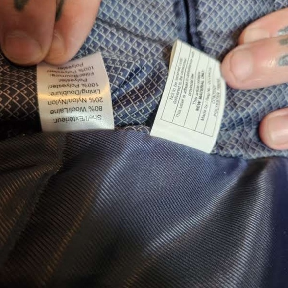 Joseph Abboud wool peacoat men's medium - Picture 4 of 4